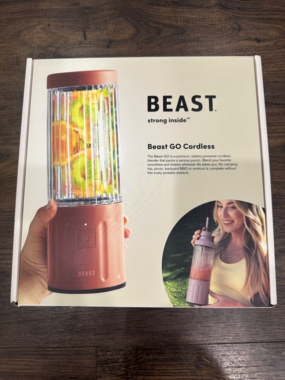 BEAST GO Cordless Blender - Terracotta